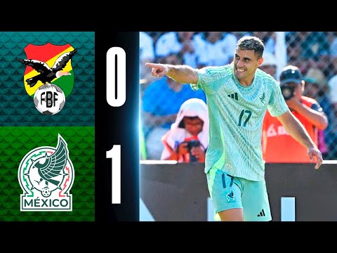 Bolivia 0-1 México | Resumen | Partido amistoso | Rumbo al Mundial 2026