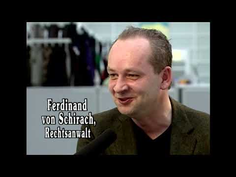 Aus dem Alltag eines Strafverteidigers - Ferdinand von Schirach über sein Buch VERBRECHEN (dctp.tv)