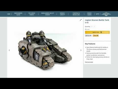 You & Your Legion Tank - Getting Started in Horus Heresy