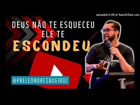 Devocional Deus não te esqueceu te escondeu 25 Jul 22