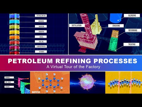 What Happens in an Oil Refinery Factory? - Distillation, Cracking, Blending, Treating & Reforming