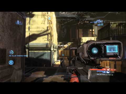 Sick Sniper Play from the PGL Halo 4 2v2 Tournament Finals 3/11/14