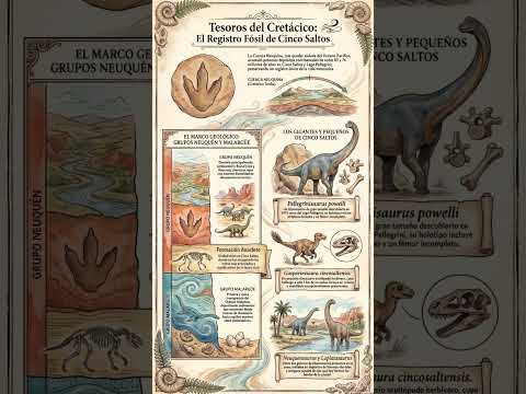 Los gigantes de Cinco Saltos 🔍🦕🌍 #Dinosaurios #paleontology #geology #RioNegro #CincoSaltos