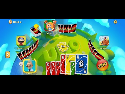 UNO!™ (by Mattel163 Limited) - classic real-time online card game for Android and iOS - gameplay. - YouTube