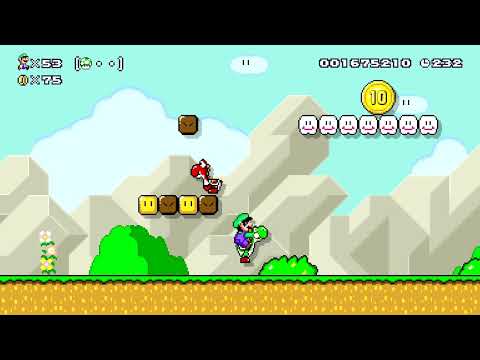 1 Hour Super Mario Maker 2 - Easy Endless Challenge #900Subs Special