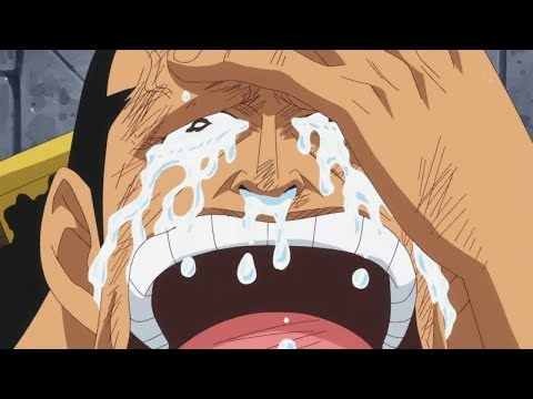 Kyros cries after Luff's Victory over Doflamingo One Piece 734 HD