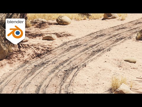 How to Make a Dirt Road in Blender