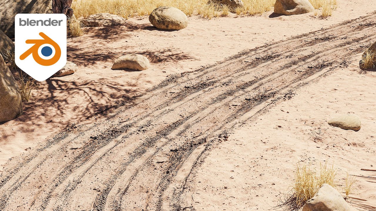 How to Make a Dirt Road in Blender