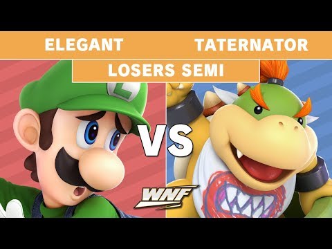 WNF 4.8 - Elegant (Luigi) Vs. KH | Taternator (Wendy) Losers Semis - Smash Ultimate