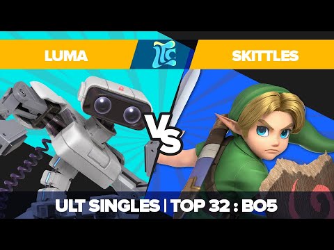 Luma vs Skittles!! - Ultimate Singles : Top 32 - Low Tide City | Rob vs Young Link