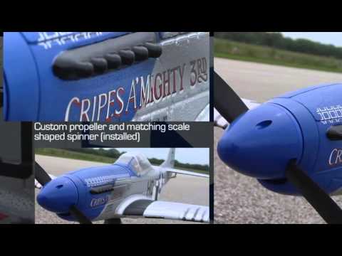 P 51D Mustang 280 BNF Basic by E flite- www.rc-hobby24.com