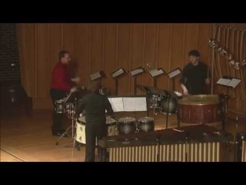 NIU Percussion Ensemble - Spring Concert 2015 - Peck - Lift Off!