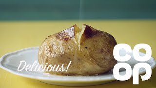 how to cook jacket potato in the oven with foil