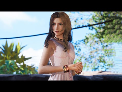 Aerith & Tifa Funny Shower Scene in Final Fantasy 7 Rebirth