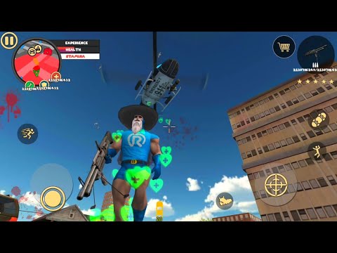 Rope Hero Vice Town # New Machine Gun Performance In 2020 (Naxeex LLC) Android/iOS Gameplay HD