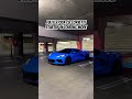 Stock C8 Corvette Startup In Parking Ramp Coldstart Corvette Z51 Enginesound Startup Supercar