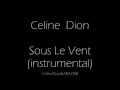 Sous Le Vent KARAOKE/INSTRUMENAL 