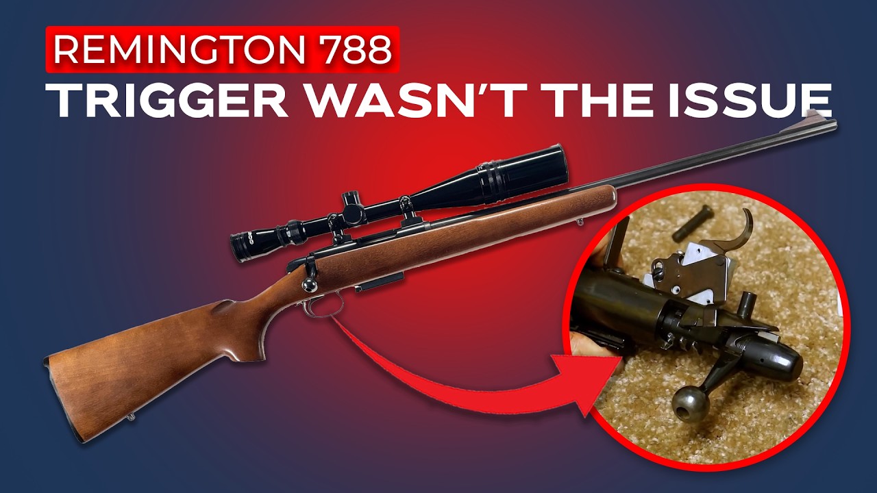 Remington 788 Trigger Fix: Stock Binding the Safety | Over the Gunsmith's Shoulder Ep. 26