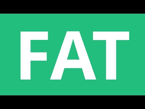 Part of a video titled How To Pronounce Fat - Pronunciation Academy - YouTube