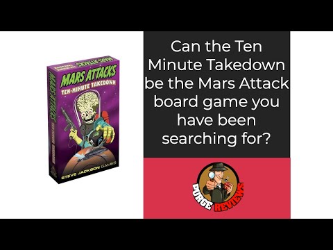 The Purge: # 3798 Mars Attacks: Ten-Minute Takedown: Dice flicking those aliens off our planet!