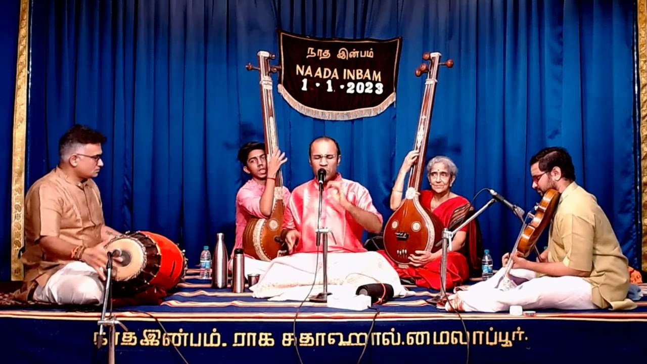 Vidwan Kalyanapuram Aravind concert - Naada Inbam December Music Festival 2022