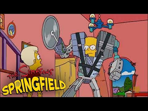 Bart Ciborg #21 | Evento: La Rebelión de los Robots | Simpsons Springfield Por Nick