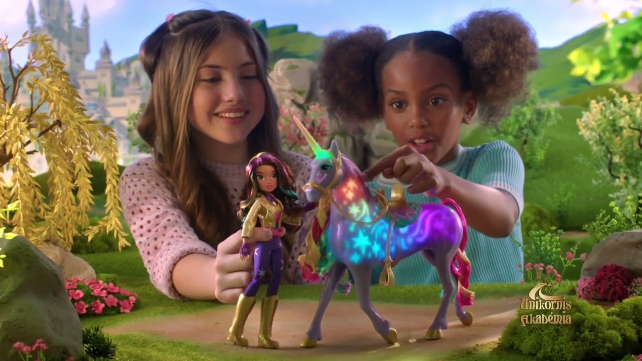 Unikornis Akadémia: Unikornis babával - Sophia és Light-Up Wildstar - Spin Master videó