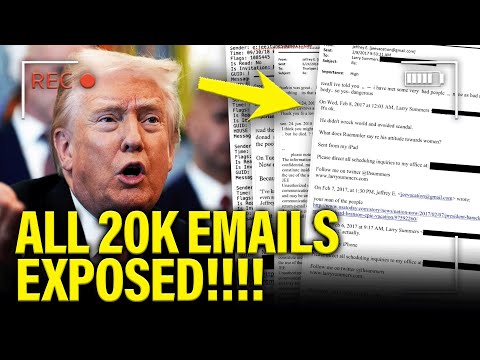 🚨FULL 20K Email DUMP of EPSTEIN is EXPOSED…TRUMP IS SCREWED!!