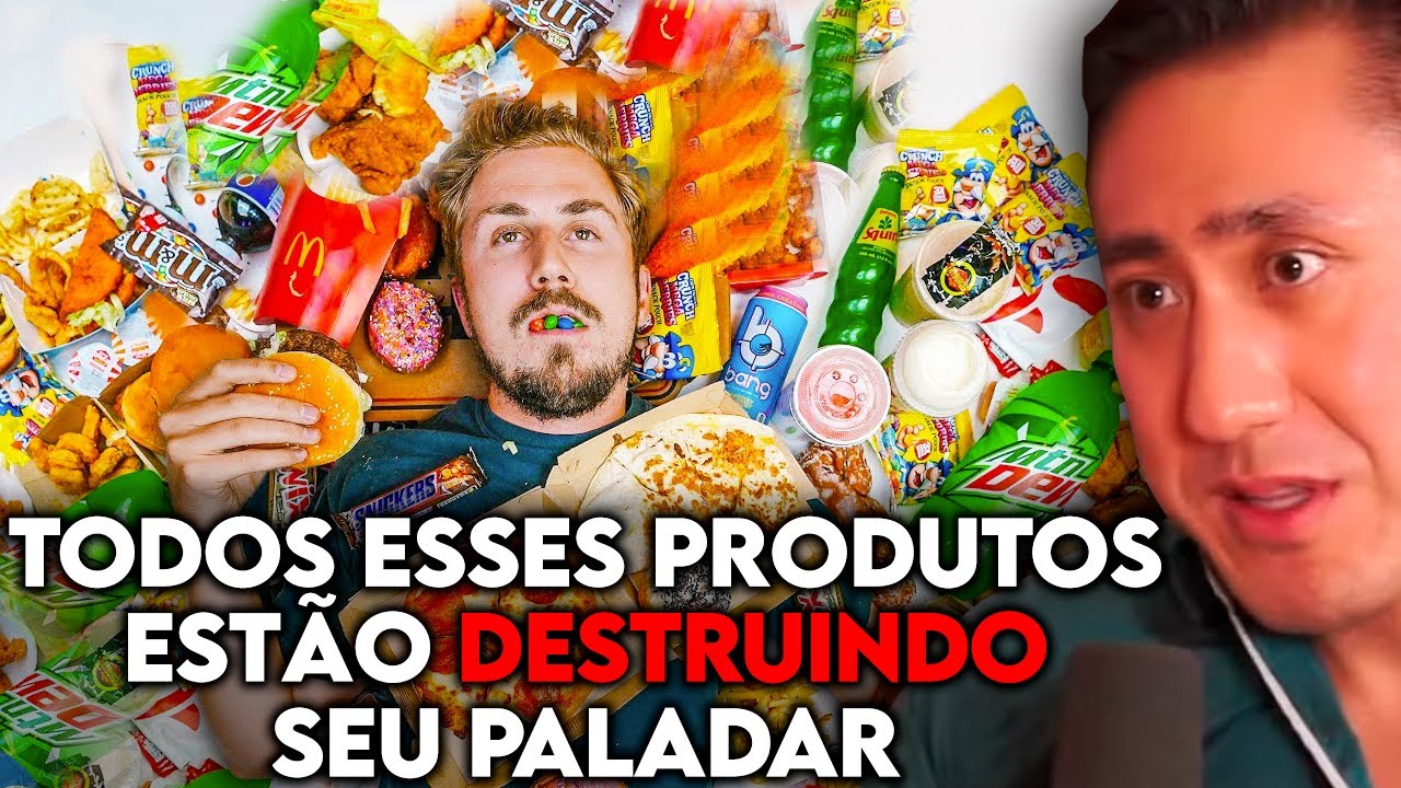ALIMENTOS QUE VOCÊ DEVE PARAR DE COMER IMEDIATAMENTE | Lutz Podcast