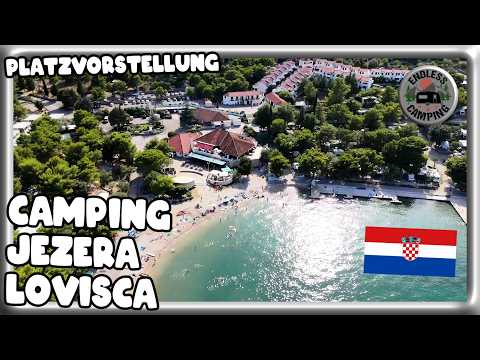 ⭐️ Camping Jezera Lovisca on the island of Murter in Croatia 🇭🇷 | Campsite Check