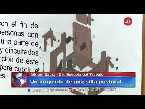 Proyecto de una silla postural en la Escuela del Trabajo