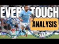 How to play fullback I Kyle Walker vs Crystal Palace | EVERY Touch Analysis I Skills