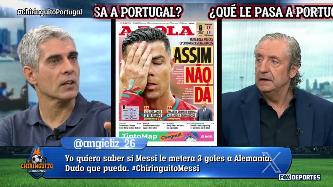 🧐🔥 PORTUGAL 1-1 RD CONGO, ¿CRISTIANO RONALDO puede salvar a su selección? | El Chiringuito