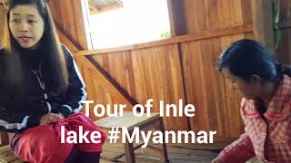 preview picture of video 'Boat tour arround the Inle lake #Myanmar'