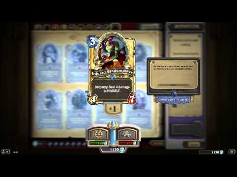 Injured Blademaster HD Hearthstone Golden Card Spotlight