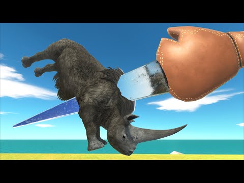 Jump and Escape from Spiked Glove and Traps - Animal Revolt Battle Simulator