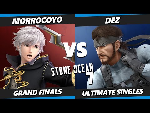 Stone Ocean 7 GRAND FINALS - Dez (Snake) Vs. MorrocoYo (Robin) Smash Ultimate - SSBU