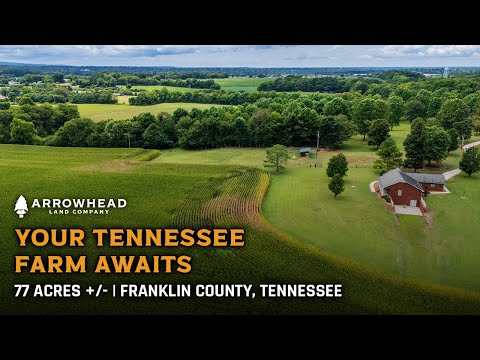 LAND FOR SALE: Tennessee Farm with Home, Barns & Pastures | Franklin County