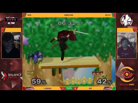 NGPU 55 SSBM - Dimension (Marth) vs. meep (Sheik) - Melee WSF