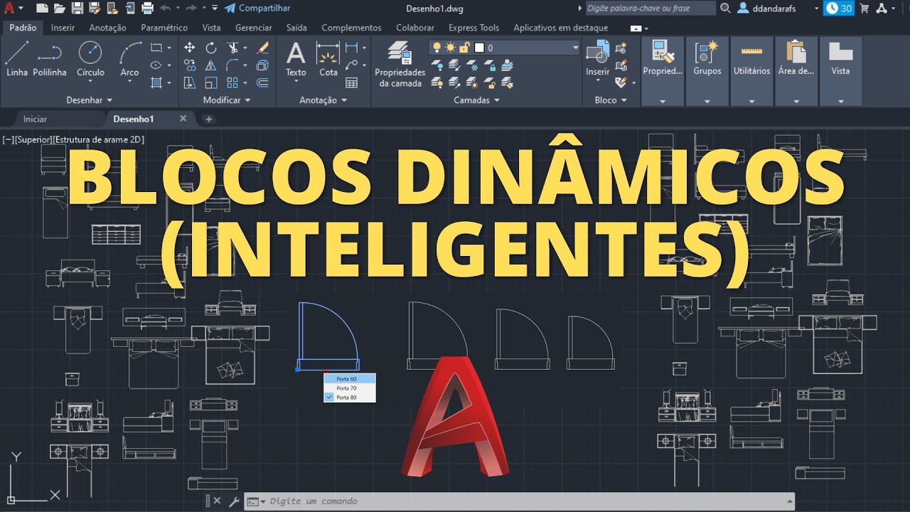 Como criar blocos dinâmicos no AutoCAD (Inteligentes)