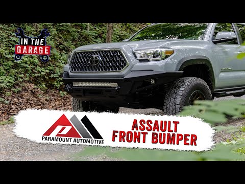 Paramount Automotive Assault Front Bumper - Features and Benefits