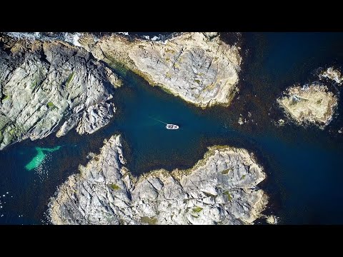 Spearfishing Norway's westernmost point