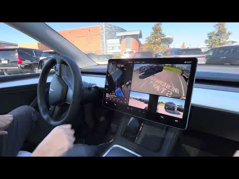 Testing the Tesla Self Parking Capability (Model Y)