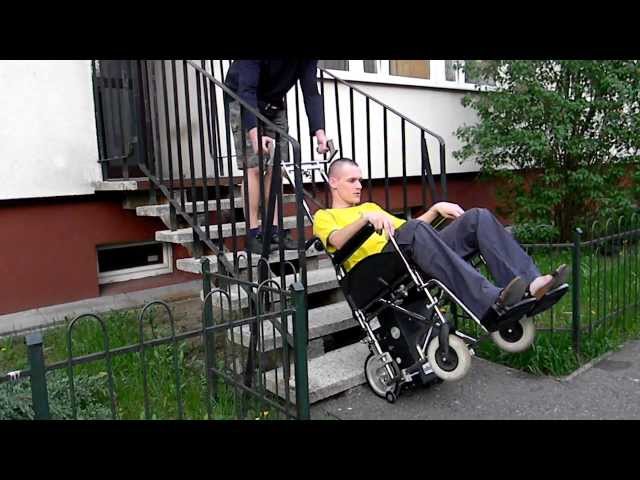 Używany schodołaz kroczący Scalamobil z wózkiem