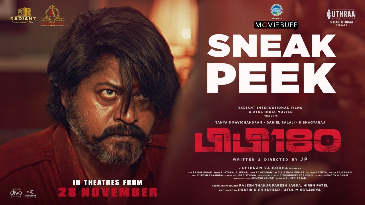 Miniature de la vidéo BP 180 - Official Sneak Peek | Daniel Balaji, Tanya S Ravichandran | JP | Ghibran du film BP 180