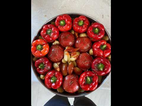 Stuffed Capsicum (Γεμιστά) – Greek Comfort Food at Its Best!