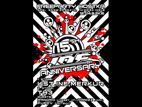 INF 15th Anniversary INF-MERKUR-UST 12-14.8.2016 guest Puppy Oktekk