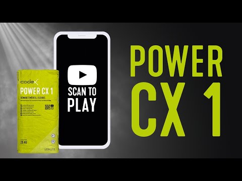 SCAN TO PLAY - Wirtschaftliche Fliesen- und Plattenverlegung im Objektbereich mit codex Power CX1