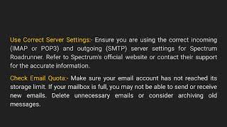 How to Fix Spectrum Roadrunner webmail Sending and Receiving issue