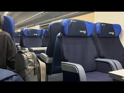First class InterCity on the Florence-Rome Direttissima! | Gran Confort carriages overhauled